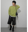 『洗濯可』ソフトシャギークルーネックニット