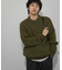 シャギークルーネックニット
