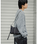グラフィックプリントルーズクルーネックニット