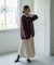 アシメ切替マーメイドスカート∴