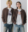 『ユニセックス』『洗濯可』ストレッチシャツカーディガン