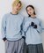 『ユニセックス』『洗濯可』ストレッチリブハイショクラインニット