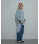 『ユニセックス』『洗濯可』ストレッチリブハイショクラインニット
