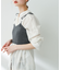 リブニットビスチェ
