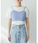 リブニットビスチェ