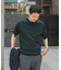 LIFE STYLE TAILOR　ハイゲージクルーネック半袖ニット