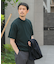LIFE STYLE TAILOR　ハイゲージクルーネック半袖ニット