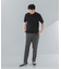LIFE STYLE TAILOR　ハイゲージクルーネック半袖ニット