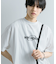 ロゴグラフィックボクシーTシャツ(5分袖)