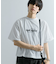 ロゴグラフィックボクシーTシャツ(5分袖)