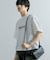 ロゴグラフィックボクシーTシャツ(5分袖)