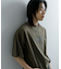 ロゴグラフィックボクシーTシャツ(5分袖)