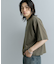 ロゴグラフィックボクシーTシャツ(5分袖)