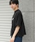 ロゴグラフィックボクシーTシャツ(5分袖)
