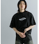 ロゴグラフィックボクシーTシャツ(5分袖)