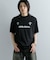 サッカーゲームグラフィックTシャツ(5分袖)