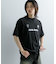 サッカーゲームグラフィックTシャツ(5分袖)
