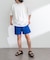 コーデュロイイージーバギーショートパンツ