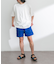 コーデュロイイージーバギーショートパンツ