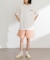 コーデュロイイージーバギーショートパンツ
