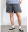 コーデュロイイージーバギーショートパンツ