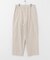 コットンリネンワイドイージーパンツ