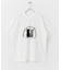 キャットグラフィックプリントTシャツ A
