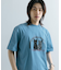 キャットグラフィックプリントTシャツ A