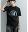 キャットグラフィックプリントTシャツ A