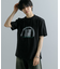 キャットグラフィックプリントTシャツ A