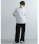 キャットグラフィックプリントTシャツ B
