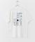 キャットグラフィックプリントTシャツ B