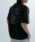 キャットグラフィックプリントTシャツ B