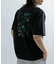 キャットグラフィックプリントTシャツ B