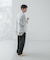 new basic VINTAGE NYLON STAND BLOUSON