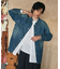 new basic 10oz DENIM STAND COVERALL