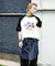 『別注』SHUHEI KOKI×SENSE OF PLACE　ラグランTシャツ