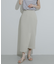 『UR TECH DRYLUXE』リネンライクアシンメトリースカート