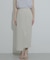 『UR TECH DRYLUXE』リネンライクアシンメトリースカート