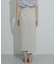 『UR TECH DRYLUXE』リネンライクアシンメトリースカート