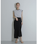 『UR TECH DRYLUXE』リネンライクアシンメトリースカート