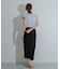 『UR TECH DRYLUXE』リネンライクアシンメトリースカート
