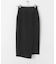『UR TECH DRYLUXE』リネンライクアシンメトリースカート