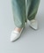 『MADE IN JAPAN』プチチェーンフラットシューズ