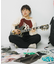 『別注』さらさ×SENSE OF PLACE　ソフトツイルジャンプスーツ