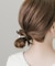 ビジューヘアポニー