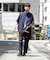 『別注』Gramicci　ストレッチギャバテーパードパンツ