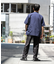 『別注』Gramicci　ストレッチギャバテーパードパンツ