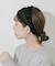 スパンコールメッシュヘアターバン