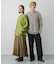 『ユニセックス』ローゲージカラーニット